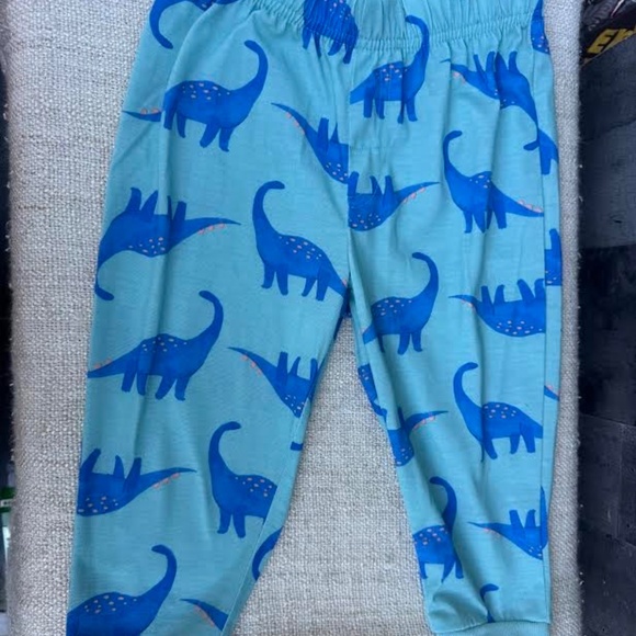 Toddler Boy 3 Piece Long Sleeve Dino Pajamas 2T #106 - Picture 2 of 5